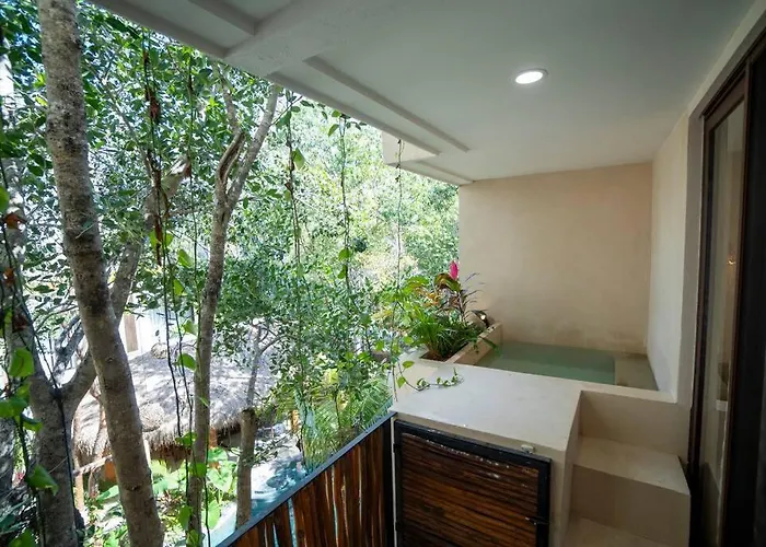 Apartment Getaway - 1br With 2 Queen Beds Pool Office Area & Gym Tulum